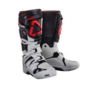 Bottes De Moto LEATT Moto 4.5 Enduro Forge Gris Noir Fermeture SideLock