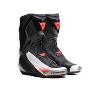 Dainese Torque 4 Air Bottes de moto, noir-blanc-rouge, taille 48 pour homme