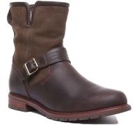 ARIAT Savannah Wp Femmes Cuir Bottines En Choco Taille UK 3 - 8