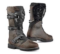 Bottes de moto TCX Drifter marron imperméables