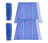 Bottes de mouche à cheval réutilisables - 4 PCS Guards pour les jambes | Leggings de chevaux protecteurs respirants, équipement de conduite confortable, réduit la fatigue des jambes, les bottes équine