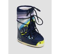 Bottes De Neige Bleu Marine Pour Enfants Moon Boot Icon Dragon 80d3400280jr-fv21