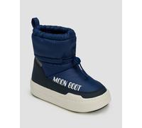 Bottes De Neige Bleu Marine Pour Enfants Moon Boot Jr Park Tube Mid Wp 80d3440090-f017