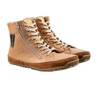 Bottes de neige chaudes en cuir pour homme - Bottes d'hiver avec lacets - Chaussures d'extérieur montantes - Chaussures en cuir vintage - Bottes d'hiver à lacets - Couleur unie - Bottes classiques