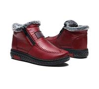 Bottes de neige décontractées en coton pour femme - Chaussures antidérapantes pour Halloween et Thanksgiving