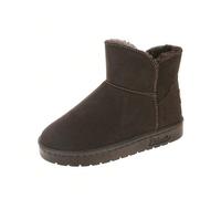 Bottes de neige femme hiver extérieur Europe et États-Unis 2023 nouveau tube court fond épais rembourré cylindre moyen épaissi chaussures en coton chaud du nord-est Bottes de neige femme hiver commerc