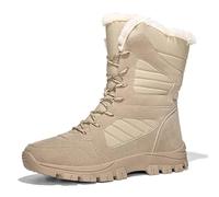 Bottes De Neige FemmeBottes d'hiver Confortables et Montantes Chaleur optimale Design épais doublé Polaire Moderne adaptée à la Vie Quotidienne et