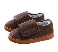 Bottes de Neige Hiver Femmes Hommes, avec Chaud Fourrure Doublure, Chaussure Hiver Chaude Confortables Antidérapant, for Personnes âgées Women Brown 39