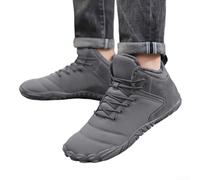 Bottes de neige imperméables légères avec intérieur doux, parfaites pour les activités de randonnée d'hiver (44, gris)