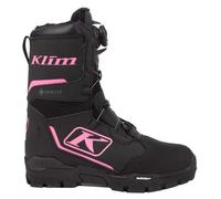 Bottes de neige Klim Aurora Goretex Boa pour femme - Noir/Rose - Imperméables - Ski Montagne 42,5
