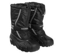 Bottes de neige pour enfants Flurry Print Youth Boot Sorel - Black/City Grey 33