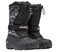 Bottes de neige pour enfants Flurry Print Youth Boot Sorel - Black/Quarry 38