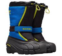 Bottes de neige pour enfants Flurry Print Youth Boot Sorel - Black/Super Blue 32
