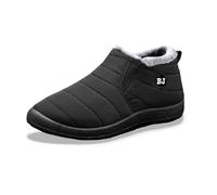 Bottes de neige pour femme - Chaudes, imperméables et antidérapantes - Chaussures orthopédiques avec soutien de la voûte plantaire - Chaussures d'extérieur à enfiler légères et thermiques - Chaussures