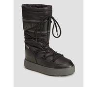 Bottes De Neige Pour Femmes Moon Boot Ltrack High Nylon Wp Noires 24500700-1