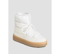 Bottes De Neige Pour Femmes Moon Boot Ltrack Low Nylon Wp Blanches 24500800-2