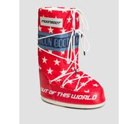 Bottes De Neige Pour Femmes Tecnica Moon Boot Icon Retrobiker Rouges 14028600-3 40;41;39