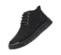 Bottes de neige pour homme doublées de fourrure - Imperméables - Chaudes - Antidérapantes - Chaussures d'extérieur pour la promenade du chien - Chaussures de trekking thermiques antidérapantes