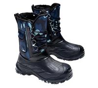 Bottes De Neige pour Homme Hiver Lacets Doublure Polaire Chaude Semelle Antidérapante Bottes De Neige Randonnée d'Extérieur Chaussures Homme Automne Et Hiver 40