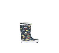 Aigle Bottes de pluie Lolly Pop Play 2 – tige souple, semelle adhérente – Bleu EU 24 Garçons/Filles