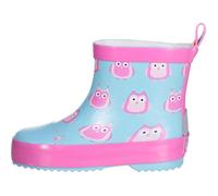Bottes de pluie bébé - PLAYSHOES - Low Owls - Caoutchouc naturel - Turquoise - Sécurisées avec réflecteurs 18