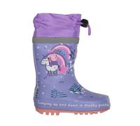 Bottes de pluie caoutchouc peppa pig splash lilas vif 21
