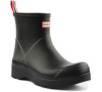 Bottes de pluie courtes pour hommes - HUNTER - Original Play - Caoutchouc - Noir - Talon plat 47