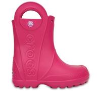 Bottes de pluie - Crocs - Handle It - Rose bonbon - Taille Junior 3 - Résistantes à l'eau 33/34