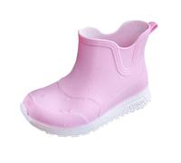 Bottes de pluie en caoutchouc pour bébé | Style à enfiler, finition pailletée scintillante, pare-chocs renforcé, hauteur de la tige mi-mollet, coque supérieure en