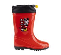 Bottes De Pluie En PVC MICKEY MOUSE ROUGE - T022 | ENFANT CERDà