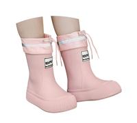 Bottes de Pluie Enfant Antidérapant Imperméable Chaussures Semelle paissie en Caoutchouc Style Dessin animé pour l'exploration Plein air