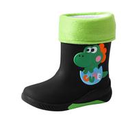 Bottes de Pluie Enfant Bottines Impérmeables Mixte Basic Fille avec Sympathique Imprimé Style Simple Neige Convient pour la Saison des pluies