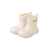Bottes de Pluie Enfant Galoches Imperméables Enfants Mixte Basic Semelle paissie Antidérapant en caoutchouc Lumières clignotantes pour Garçons et Filles