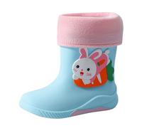 Bottes De Pluie Enfant Garcon Imperméable Bebe Botte Fille Chaussure Résistant Semelle Bottine Kids Boots