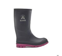 Kamik - Kid's Stomp - Bottes en caoutchouc - EU 30 - charcoal / magenta