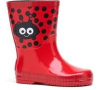 Bottes de pluie enfant Rouchette Anabel caoutchouc rouge Taille 26
