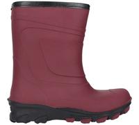 Bottes de pluie enfant Zigzag Fian Rouge 31