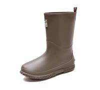 Bottes De Pluie Femme Chaussures pêche en Plein air Imperméables Bottines Wellington Rain Boots PVC pour extérieur Résistantes aux intempéries idéales la