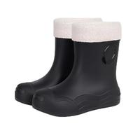 Bottes De Pluie Femme Courtes - Bottines En Caoutchouc Boots AntidéRapantes ImperméAbles En Silicone Chaussure Confortable DéContractéEs Et Polyvalentes Couleur Unie Respirante Pour L'ExtéRieur
