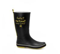 Bottes de pluie femme Rouchette Protect The Planet Noir 41