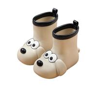 Bottes de Pluie Filles et Garçons Antidérapant Imperméable Chaussures Mixte Enfant Basic Semelle Confortable Dessin Animé d'animaux Mignons Lumières clignotantes Convient pour la saison des pluies