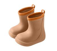 Bottes de Pluie Filles et Garçons Antidérapant Imperméable Chaussures Résistant Semelle Antidérapante Confortable Confortables Légères Flexibles pour l'exploration en plein air