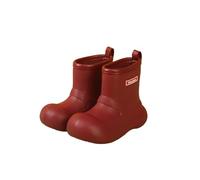 Bottes de Pluie Filles et Garçons Bottines Impérmeables Chaussures Fille Avec Sympathique Imprimé Dessin Animé d'animaux Mignons Mixte Enfant Neige pour l'exploration en plein air