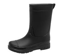 Bottes de pluie hautes pour femme, bottes en caoutchouc confortables, en velours, imperméables, antidérapantes, coupe-vent et résistantes à l'abrasion, chaussures de travail pour l'extérieur, la boue