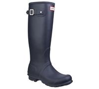 Bottes de pluie Hunter Original Tall pour femmes - Bleu - Fermeture à pression - Caoutchouc 40/41