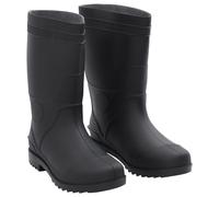 Bottes de Pluie Imperméable Chaussures Hommes Jardin Noir Taille 39 PVC vidaXL