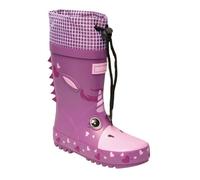 Bottes de pluie Junior - REGATTA - Imprimé dinosaure - Rose - A élastique - Caoutchouc 48