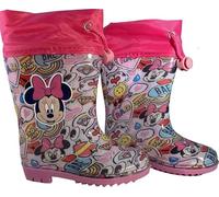 Bottes de Pluie Minnie Disney (Multi, Système Taille Chaussures EU, Enfant de 2 à 5 ans, Numérique, Moyen, 28)