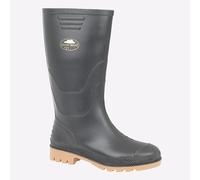 Stormwells Josie Junior Enfant Rouge Bottes de Pluie Noir