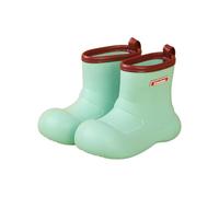 Bottes de Pluie pour Enfants Imperméables et Légères Bottines Mixte Enfant Basic Semelle paissie Antidérapant en caoutchouc Style dessin animé Convient la saison des pluies